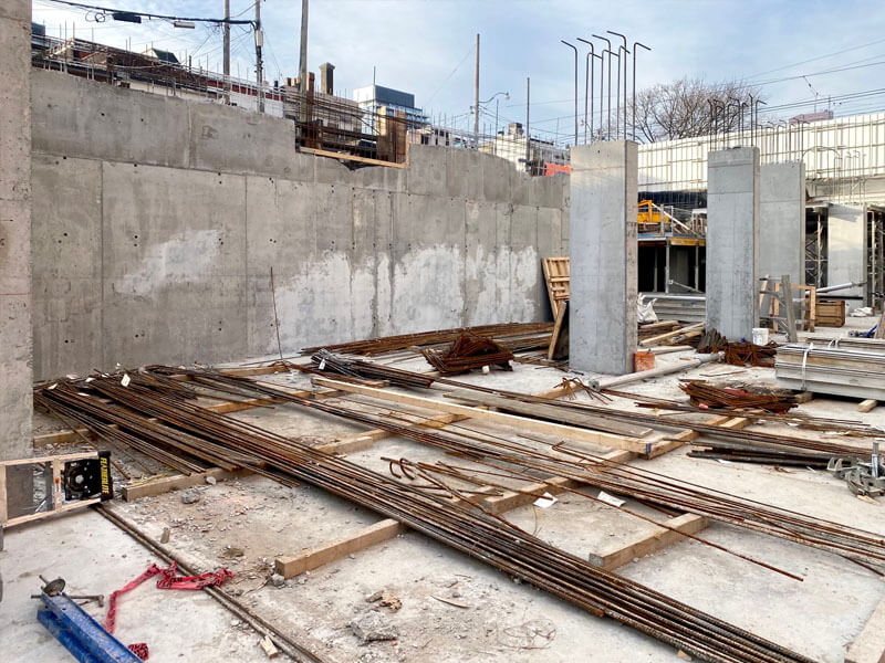 Parliament and Co construction update